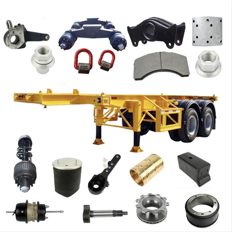 Trailer Partes Axles Parce Partibus Accessories